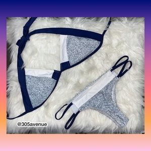 NWOT 2 Piece Fashion Bikini Swim Set Size S/M